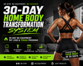 30-Day Home Body Transformation System – No Equipment Fat Loss & Toning Plan
